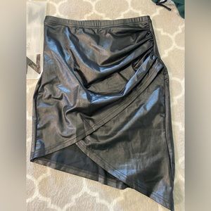 SHEIN A-Style SKIRT BLACK MEDIUM
